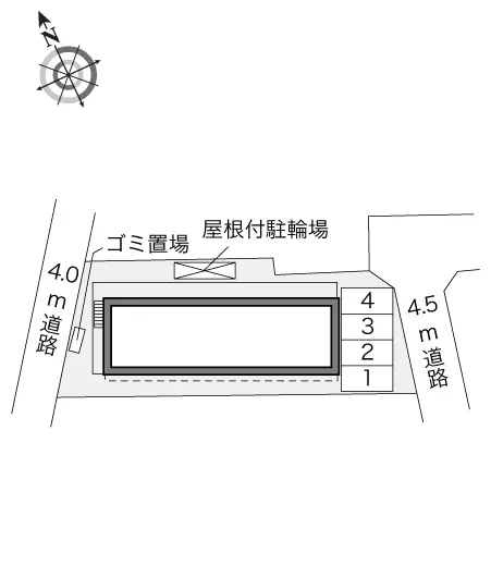 ★手数料０円★柏市西柏台２丁目　月極駐車場（LP）